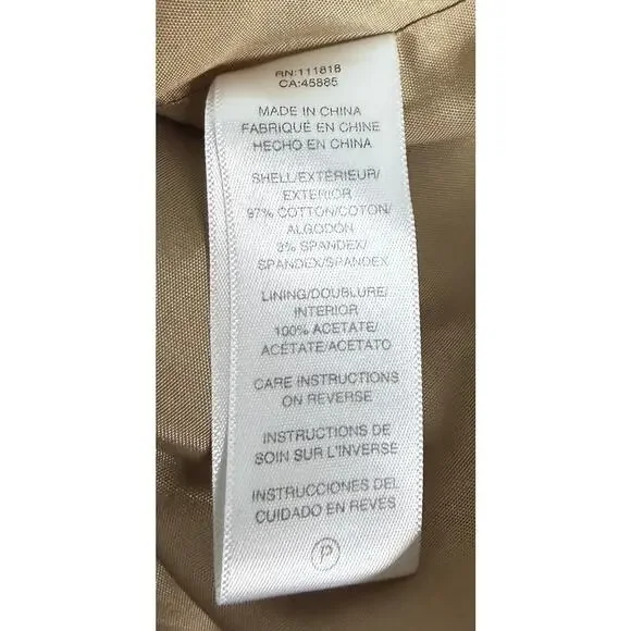 Michael Kors Snakeskin Print Sheath Dress Size 8 Tan Brown Cap Sleeve Lined EUC - Picture 9 of 10